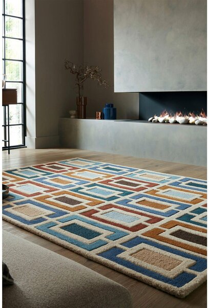VLNĚNÝ KOBEREC, 160/230 cm modrá Flair Rugs - Online Only koberce & rohožky, Online Only