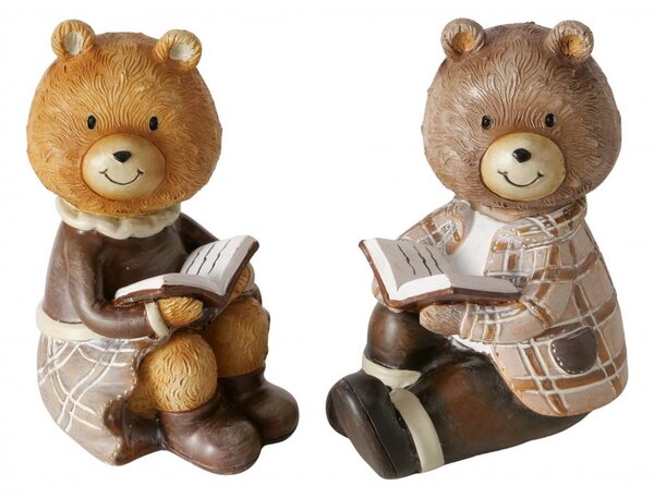 Boltze Home Collections Set dvou medvídků Henry sedících
