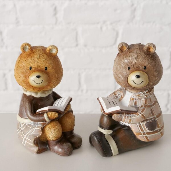 Boltze Home Collections Set dvou medvídků Henry sedících