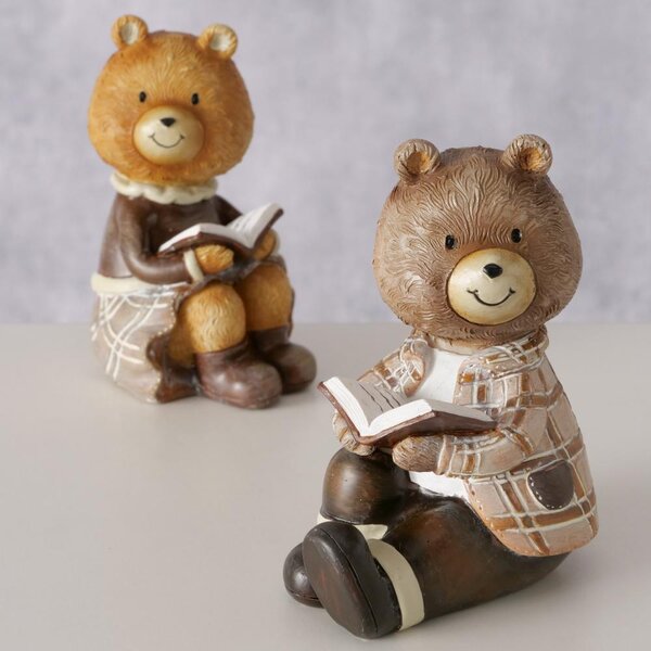 Boltze Home Collections Set dvou medvídků Henry sedících