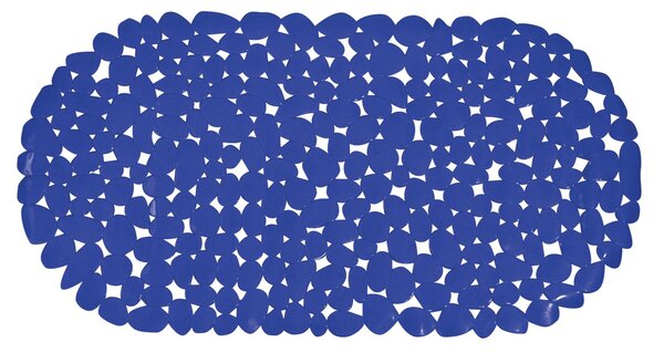 MSV protiskluzová podložka do vany GALETS, tmavě modrá, PVC, 99 x 39 cm