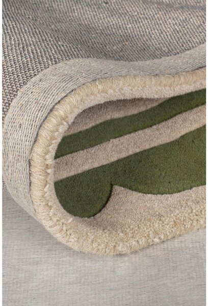 RUČNĚ TKANÝ KOBEREC, 160/230 cm zelená, béžová Flair Rugs - Online Only koberce & rohožky, Online Only