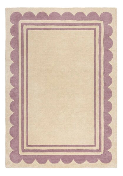 RUČNĚ TKANÝ KOBEREC, 160/230 cm fialová, béžová Flair Rugs - Online Only koberce & rohožky, Online Only