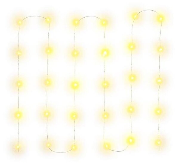 Retlux - LED řetěz 30xLED/3xAA 3,3m teplá bílá