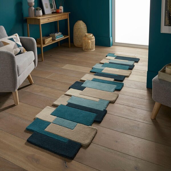 BĚHOUN, 66/300 cm, modrá Flair Rugs - Online Only koberce & rohožky, Online Only