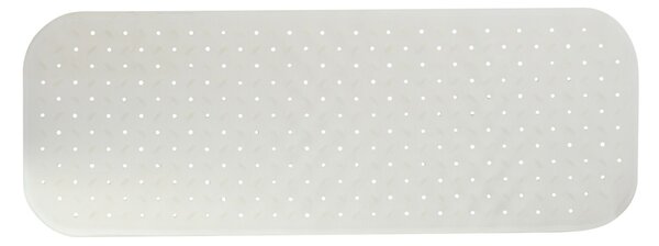 MSV protiskluzová podložka do vany CLASS Premium, bílá, SBS kaučuk, 36 x 97 cm