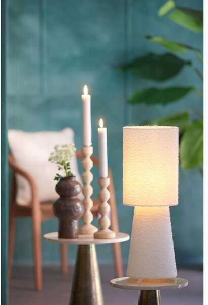 Light & Living Stolní lampa Mikkel krémová