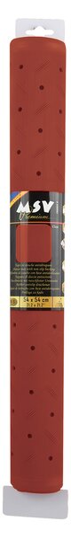 MSV protiskluzová podložka do sprchy CLASS Premium, terakota, SBS kaučuk, 54 x 54 cm
