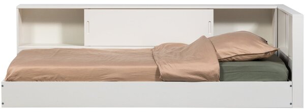 -25 % Dny MOMENTI– WOOOD Bílá dřevěná postel Carter 90 x 200 cm