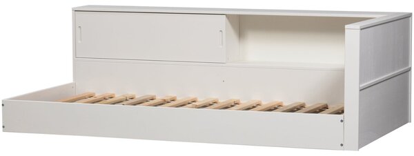 -25 % Dny MOMENTI– WOOOD Bílá dřevěná postel Carter 90 x 200 cm
