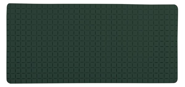 MSV protiskluzová podložka do vany QUADRO Premium, tmavě zelená, SBS kaučuk, 36 x 76 cm