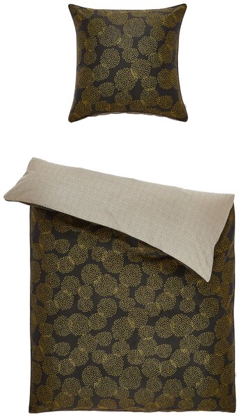 OBOUSTRANNÉ POVLEČENÍ, satén, černá, barvy zlata, béžová, 135/200 cm Esprit - Online Only povlečení, Online Only