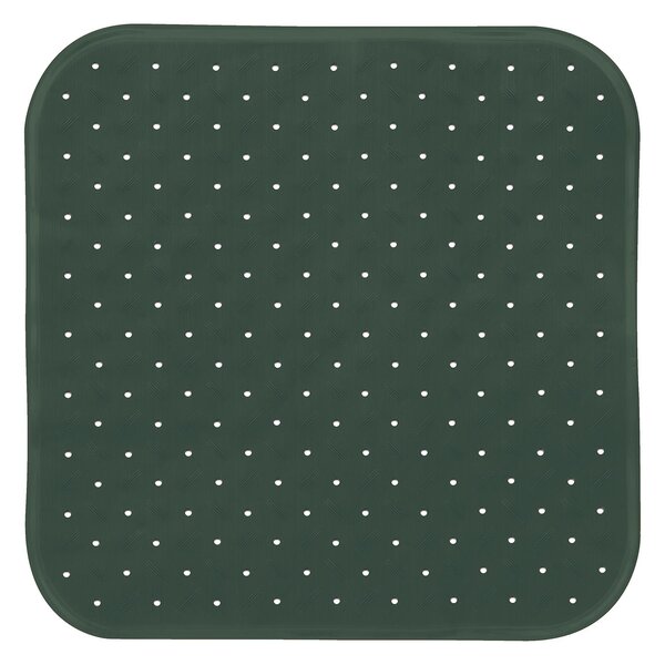 MSV protiskluzová podložka do sprchy CLASS Premium, tmavě zelená, SBS kaučuk, 54 x 54 cm