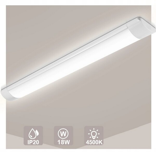 LED panel MARS - svítidlo - 60cm - 18W - 230V - 1800Lm - CCD - neutrální bílá BERGE