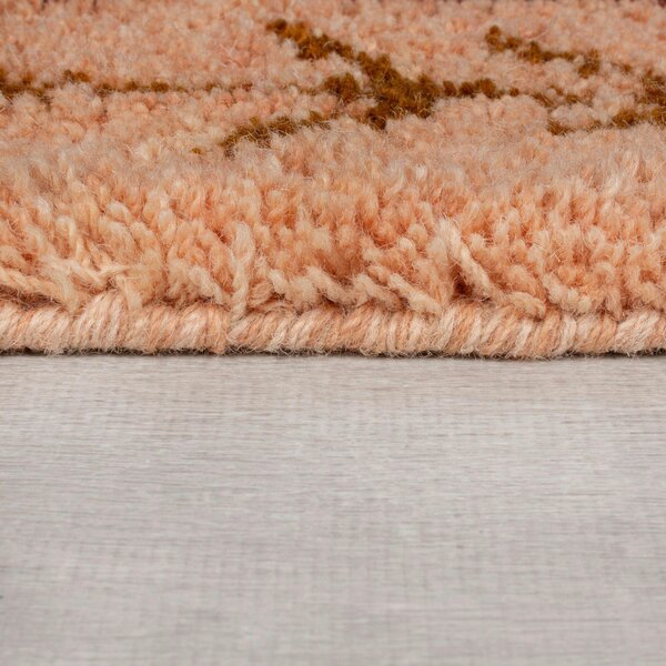 RUČNĚ TKANÝ KOBEREC, 120/170 cm růžová Flair Rugs - Online Only koberce & rohožky, Online Only