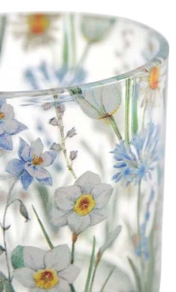 B Living Skleněný svícen narcis 8x7,5cm