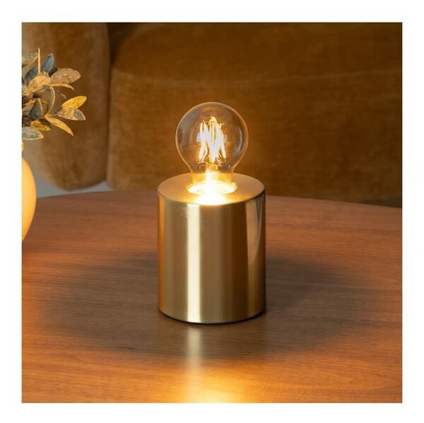 Atmosphera - Stolní lampa SABA 1xE27/40W/230V zlatá