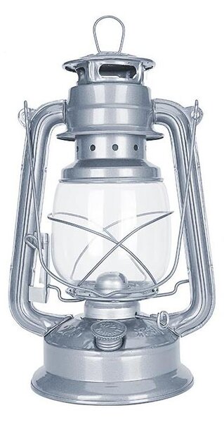 Brilagi - Petrolejová lampa LANTERN 28 cm stříbrná