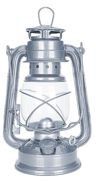 Brilagi - Petrolejová lampa LANTERN 24,5 cm stříbrná