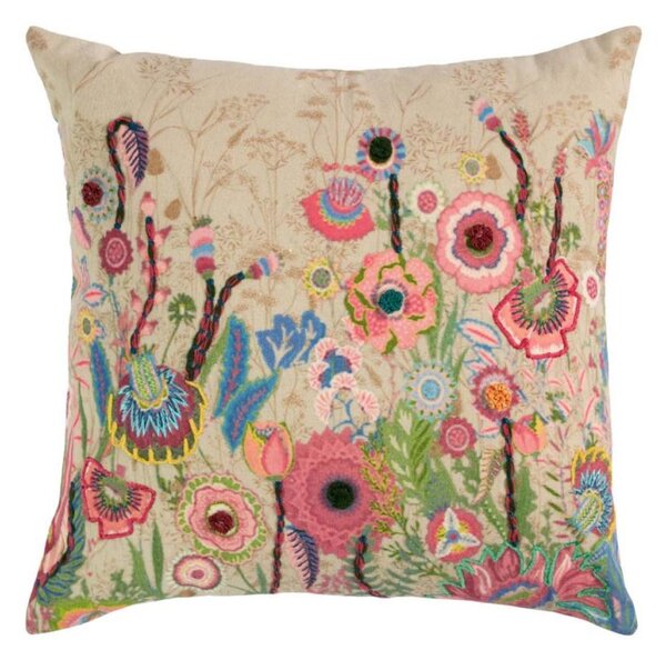 B Living Polštář Flowers colour mix 45x45cm