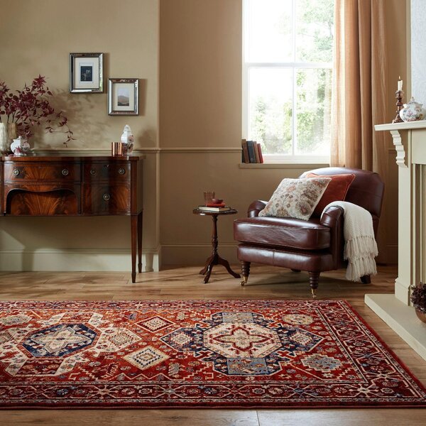 VINTAGE KOBEREC, 80/150 cm, červená Flair Rugs - Online Only koberce & rohožky, Online Only