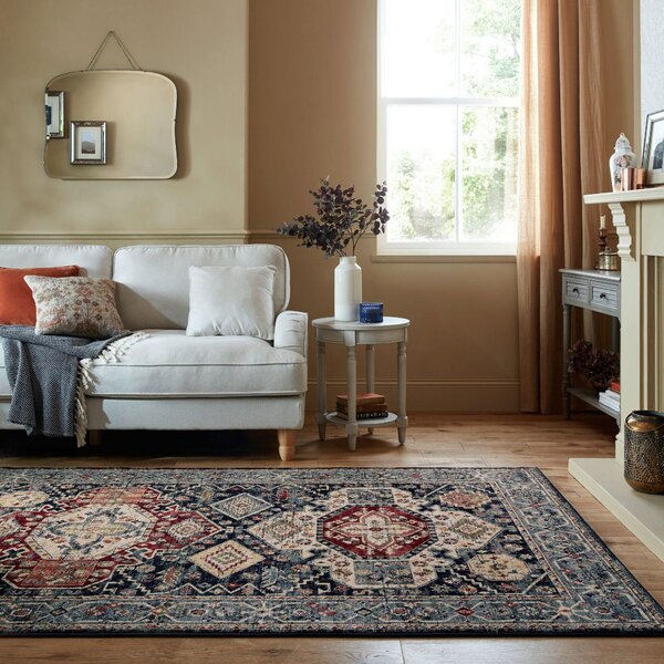 VINTAGE KOBEREC, 80/150 cm, modrá Flair Rugs - Online Only koberce & rohožky, Online Only