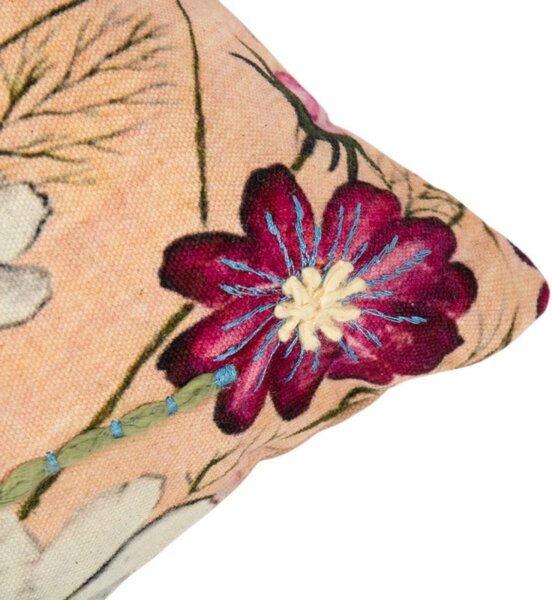 B Living Polštář Flowers marguerite pink 50x30cm