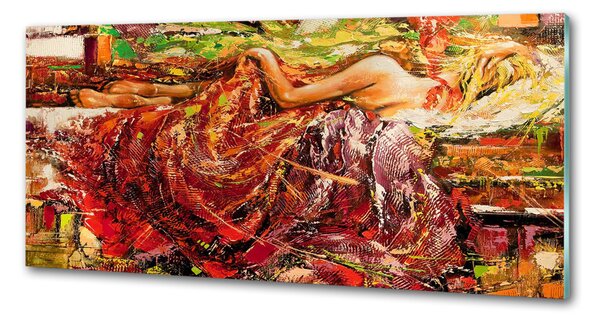 Panel do kuchyně Spící žena pksh-31863954