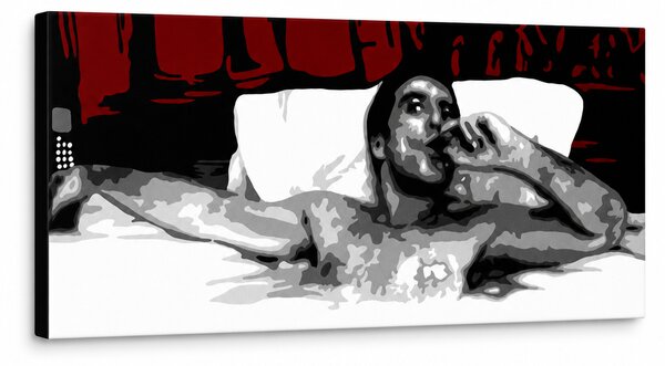 Ručně malovaný obraz POP Art AL PACINO 1 kus al21 - 80x40 cm