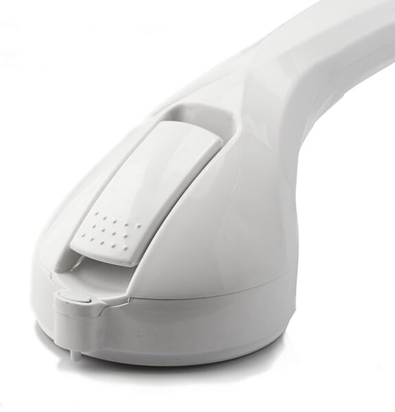 MSV madlo do koupelny s přísavkami SAFE, s indikátorem, bílé, plast, 40 cm