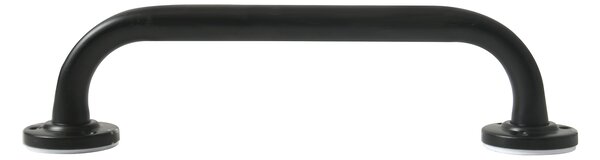 MSV madlo do koupelny SAFE, černé, ocel, 30 cm