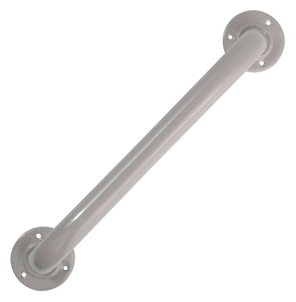 MSV madlo do koupelny SAFE, šedo-hnědé, ocel, 40 cm