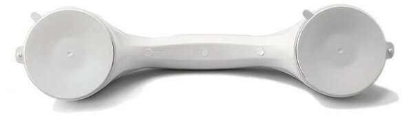 MSV madlo do koupelny s přísavkami SAFE, s indikátorem, bílé, plast, 40 cm