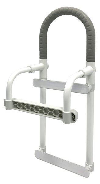 MSV opěrné madlo do vany SAFE, bílo-šedé, 61 cm