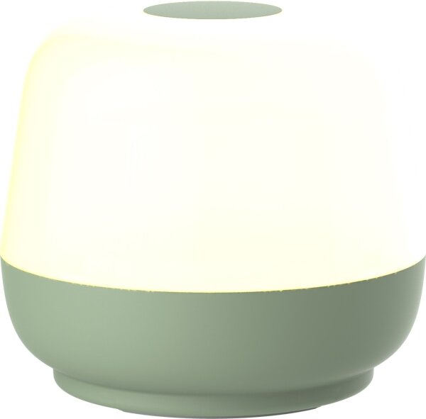 LED Stmívatelná stolní lampa SAMBA LED/1,2W/5V USB 1200 mAh IP44 zelená