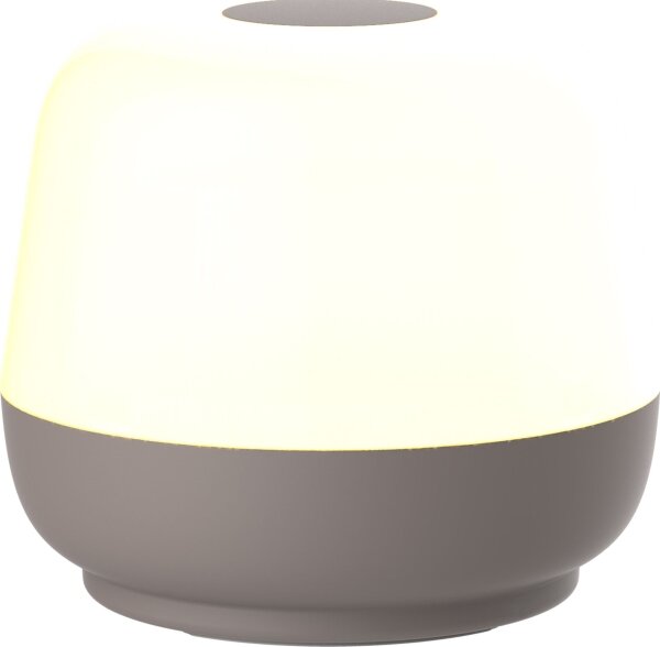 LED Stmívatelná stolní lampa SAMBA LED/1,2W/5V USB 1200 mAh IP44 šedá