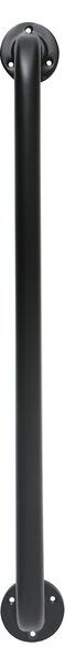 MSV madlo do koupelny SAFE, černé, ocel, 60 cm