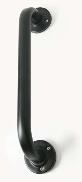 MSV madlo do koupelny SAFE, černé, ocel, 60 cm