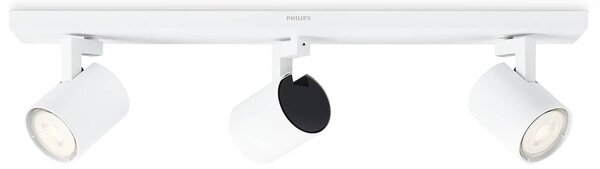 Philips Runner LED stropní svítidlo bílé 3-žár