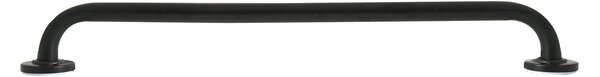 MSV madlo do koupelny SAFE, černé, ocel, 60 cm