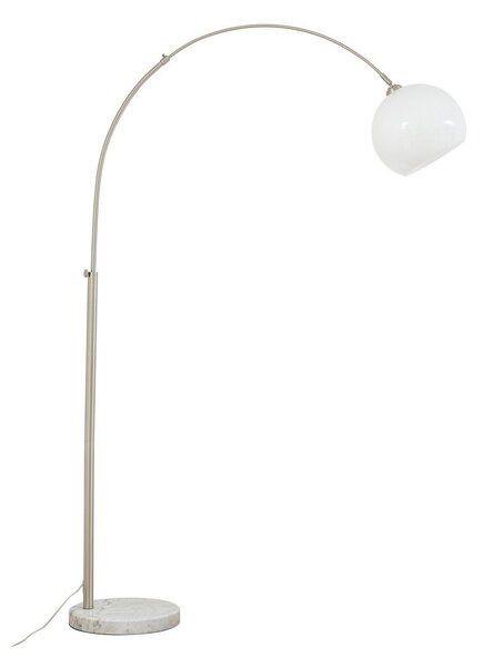 Stojací Lampa Lindby, Alverton, Bílá, Obývací pokoj, Kov, Moderní