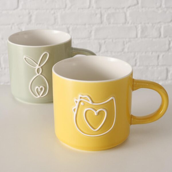Boltze Home Collections Set dvou hrníčků Frieda