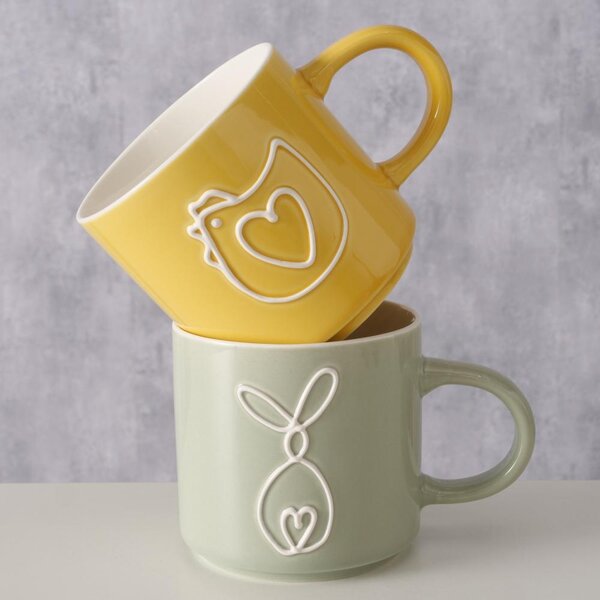 Boltze Home Collections Set dvou hrníčků Frieda