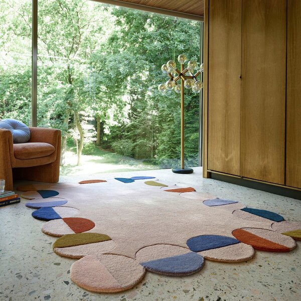 VLNĚNÝ KOBEREC, 160/230 cm béžová, rezavá Flair Rugs - Online Only koberce & rohožky, Online Only