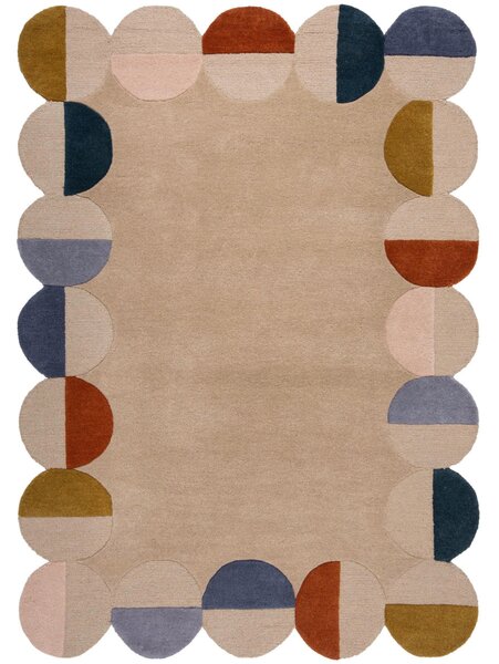 VLNĚNÝ KOBEREC, 160/230 cm béžová, rezavá Flair Rugs - Online Only koberce & rohožky, Online Only
