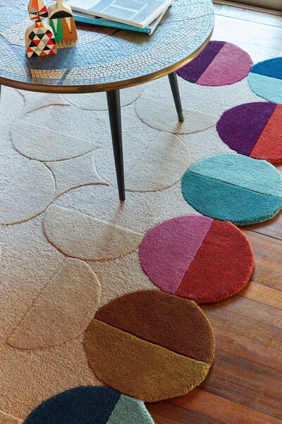 VLNĚNÝ KOBEREC, 120/170 cm fialová, růžová Flair Rugs - Online Only koberce & rohožky, Online Only