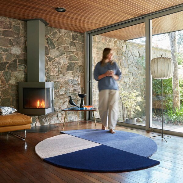 VLNĚNÝ KOBEREC, 150 cm modrá Flair Rugs - Online Only koberce & rohožky, Online Only