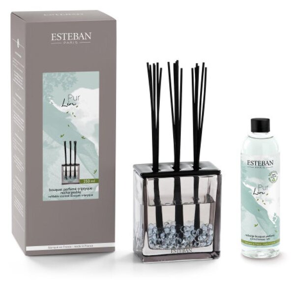 Esteban Tyčinkový difuzér Pur Lin 250ml