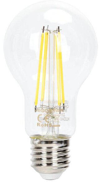 LED Stmívatelná žárovka FILAMENT A60 E27/6W/230V 6500K - Aigostar