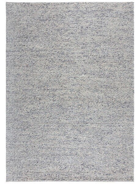 RUČNĚ TKANÝ KOBEREC, 80/150 cm modrá, krémová Flair Rugs - Online Only koberce & rohožky, Online Only